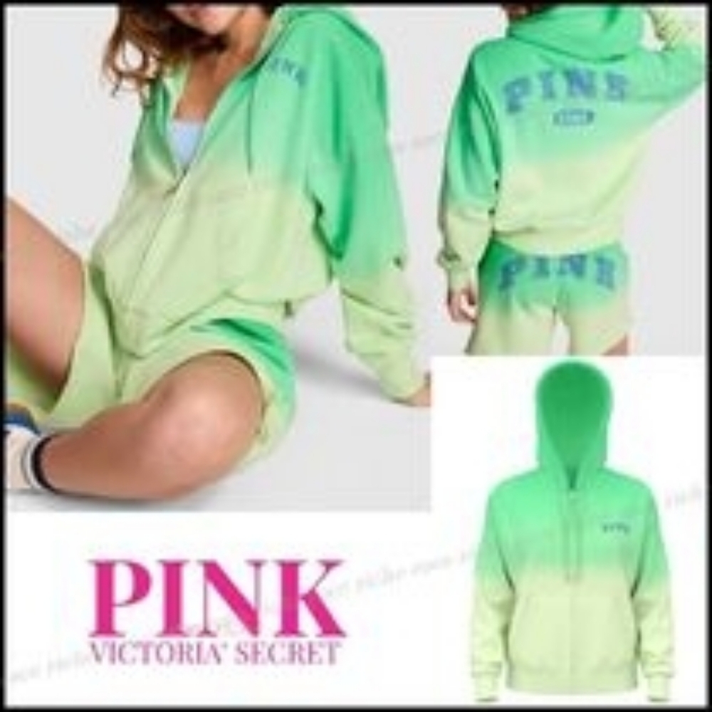 VS Ivy Fleece Campus Full-ZipHoodie NWT MED